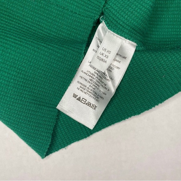 BDG Urban Outfitters Waffle Tee Green - Picture 2 of 5